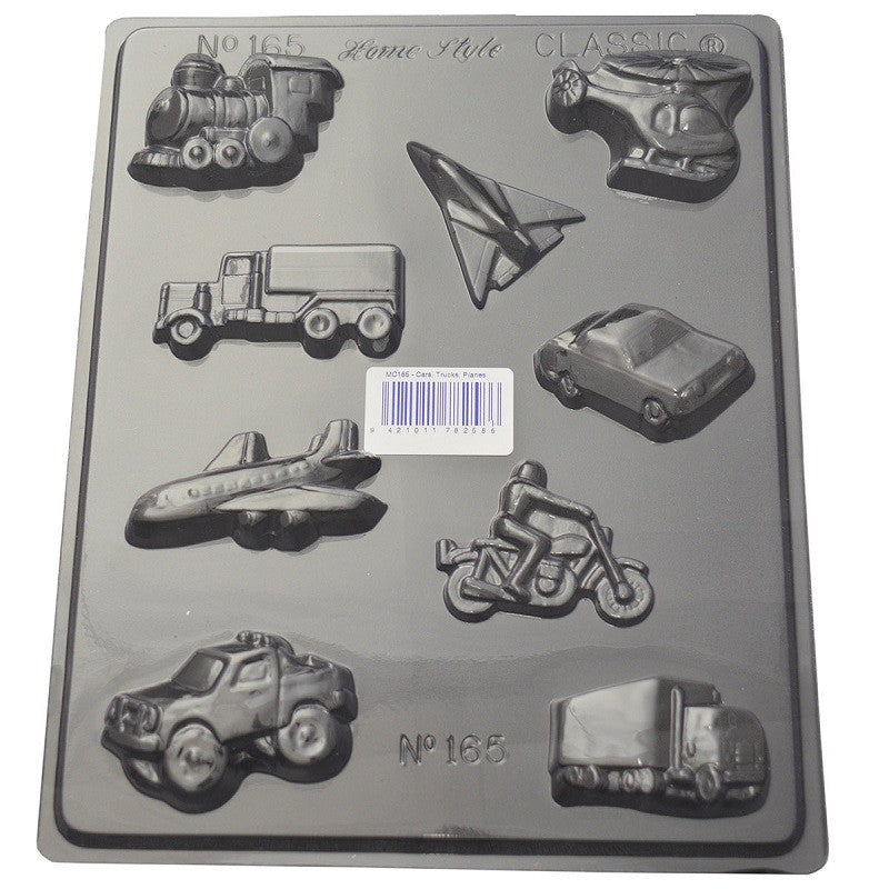 Transport vehicles chocolate mould