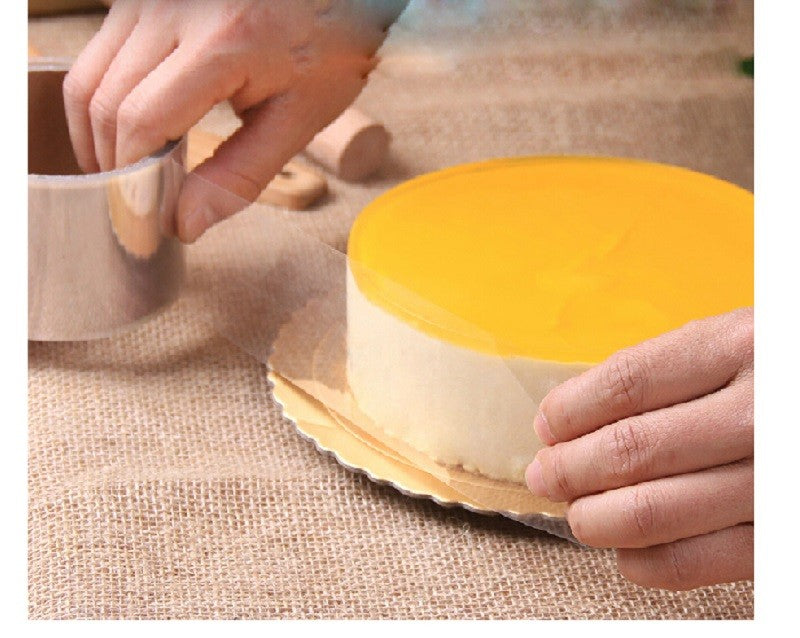 Cake Wrap Cake Sleeves Acetate Roll Foam Film Acetate Sheets Cake Collar |  eBay