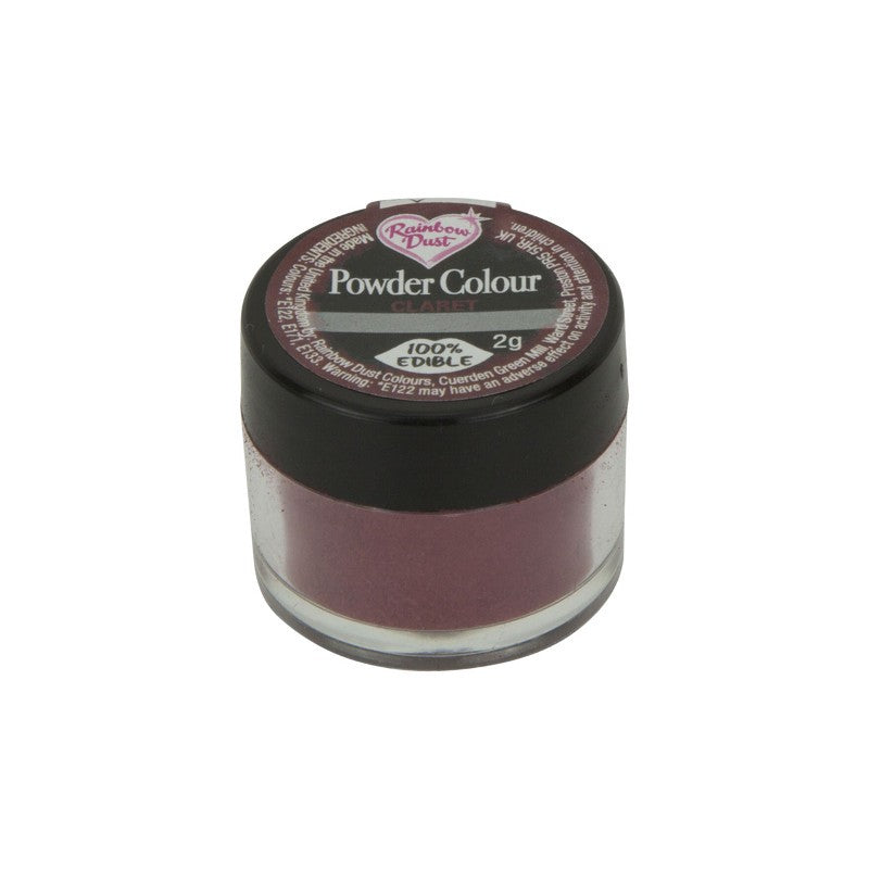 SPECIAL BB 31/12/24 Red Claret Powder colour Dusting Powder