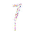 RAINBOW GLITTER NUMBER 7 CAKE TOPPER