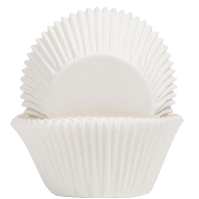 White standard sized cupcake papers pack of 1000