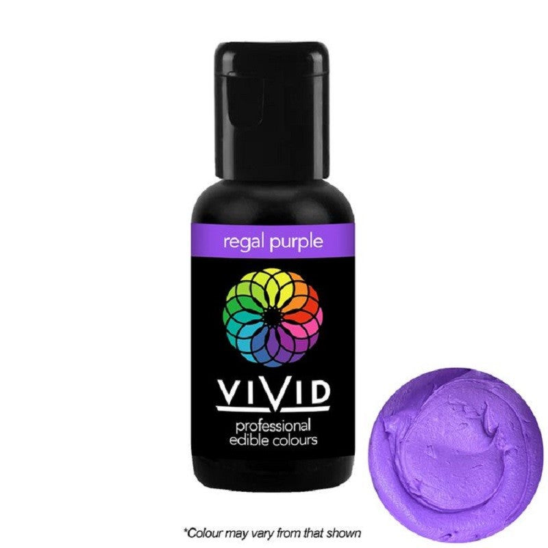 Vivid Gel paste food colouring Regal Purple