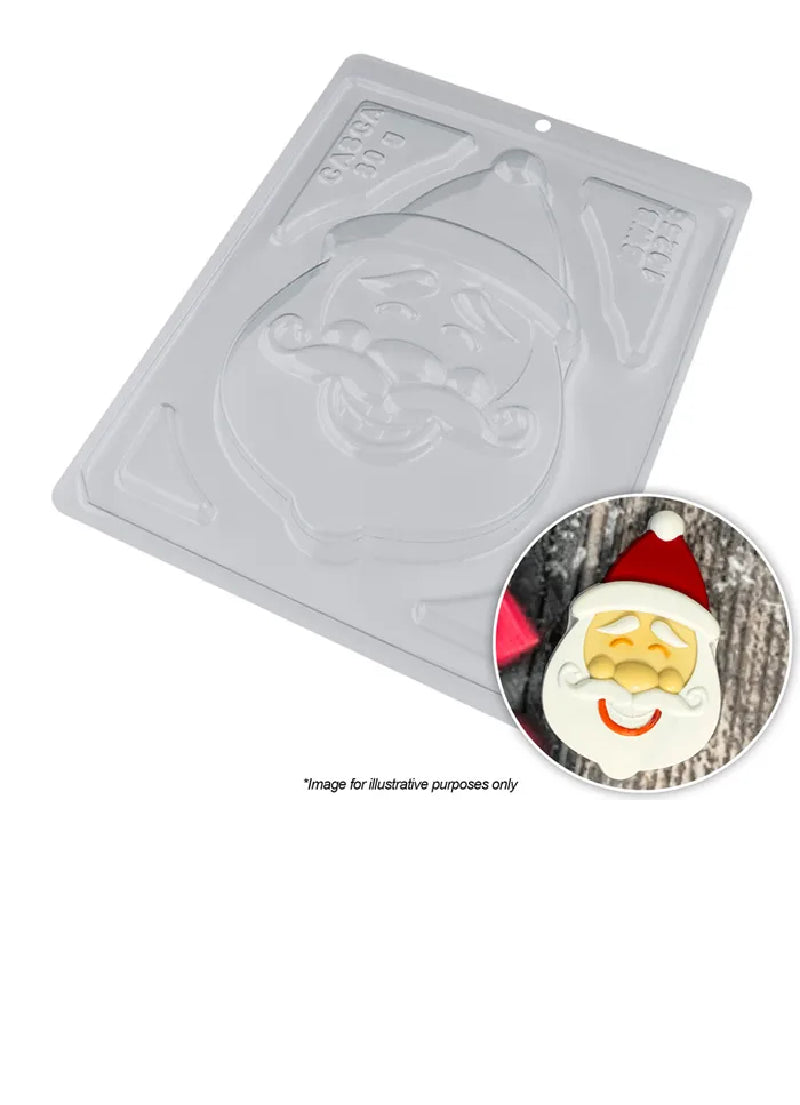 Jolly Santa Face chocolate mould