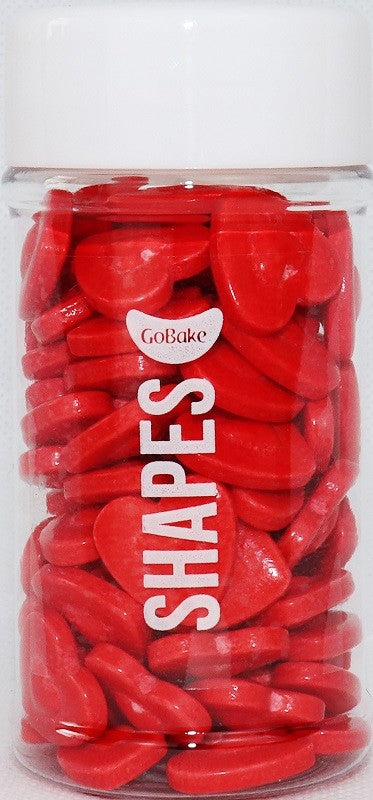 Jumbo Red Hearts sprinkles 75g