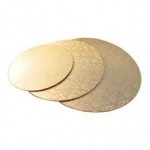 Cake board round GOLD 19 inch