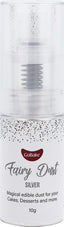 Edible fairy dust pump bottle Silver