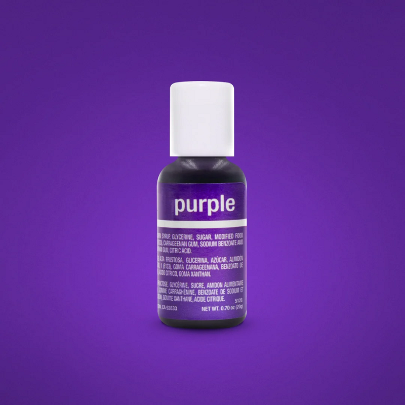 Concentrated food colouring gel paste Purpleby Chefmaster