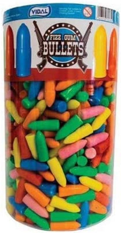 Fizz gum bullets bubblegum 100g